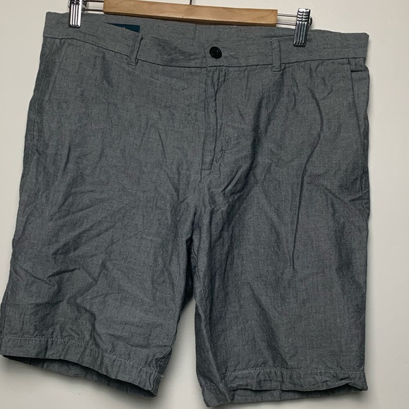 Perry Ellis Mens chambray linen short - Picture 1 of 3